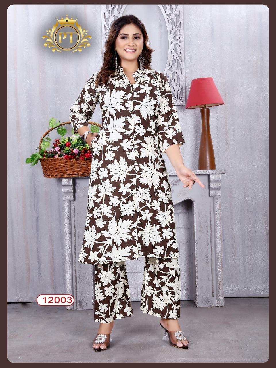 Padmavati Dulhari vol 10 Catalog rayon modest co ord set