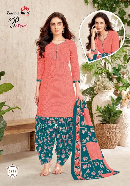 Patidar P Style Vol-57 – Dress Material - Wholesale Catalog