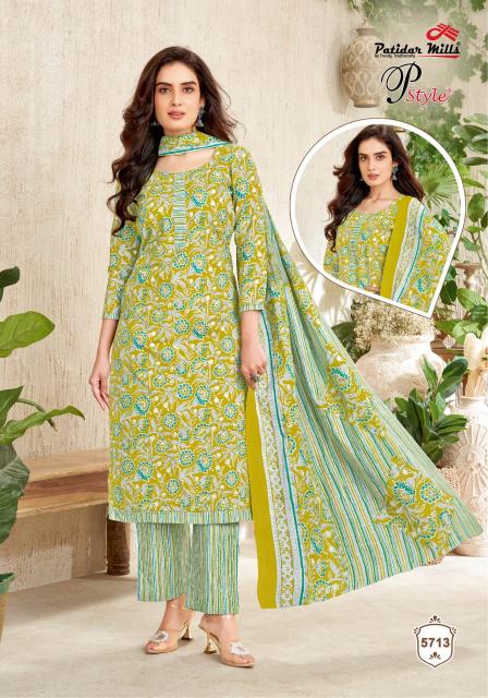 Patidar P Style Vol-57 – Dress Material - Wholesale Catalog