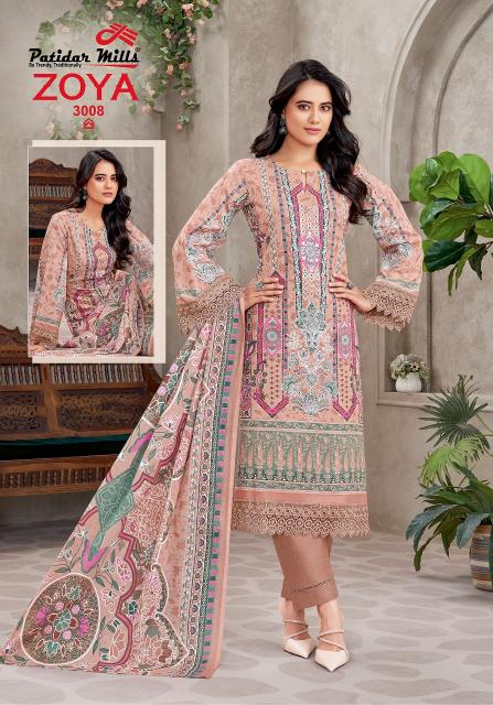 Patidar Zoya Vol-3 – Dress Material - Wholesale Catalog