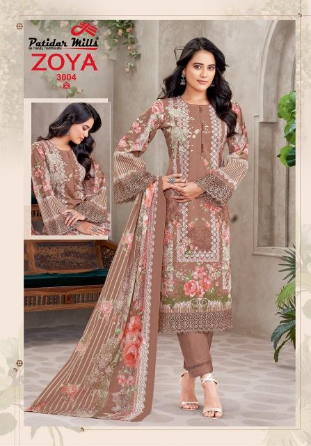 Patidar Zoya Vol-3 – Dress Material - Wholesale Catalog