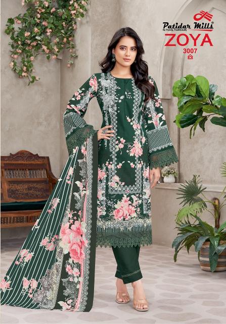Patidar Zoya Vol-3 – Dress Material - Wholesale Catalog