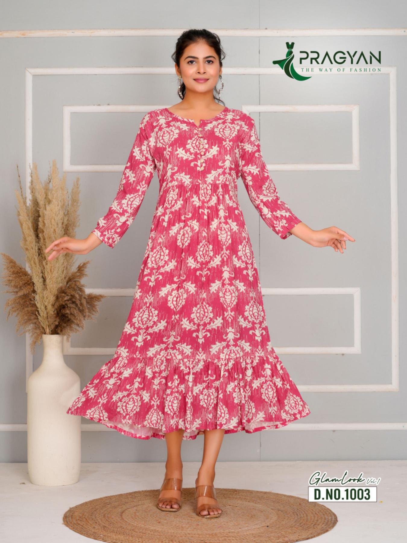 Pragyan Glamlook vol 1 catalog indian kurti gown