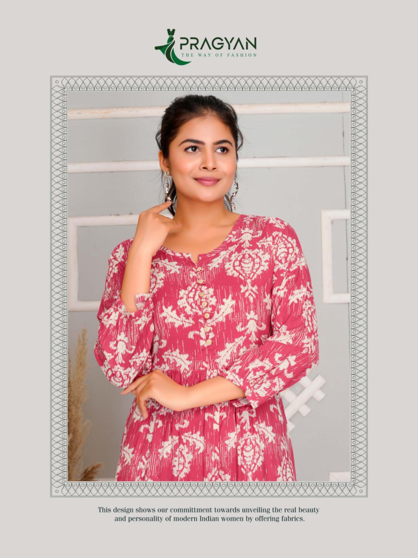 Pragyan Glamlook vol 1 catalog indian kurti gown