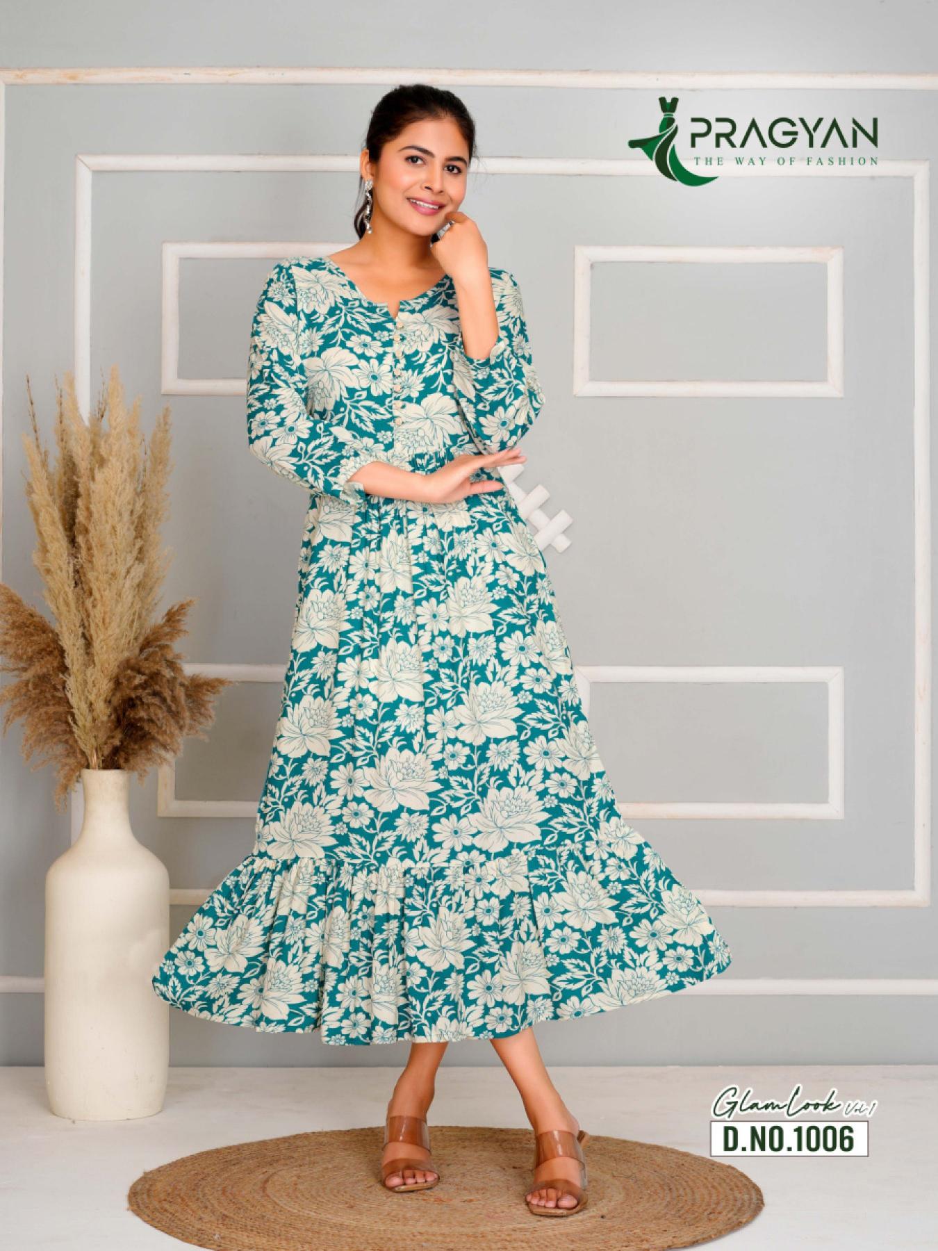 Pragyan Glamlook vol 1 catalog indian kurti gown