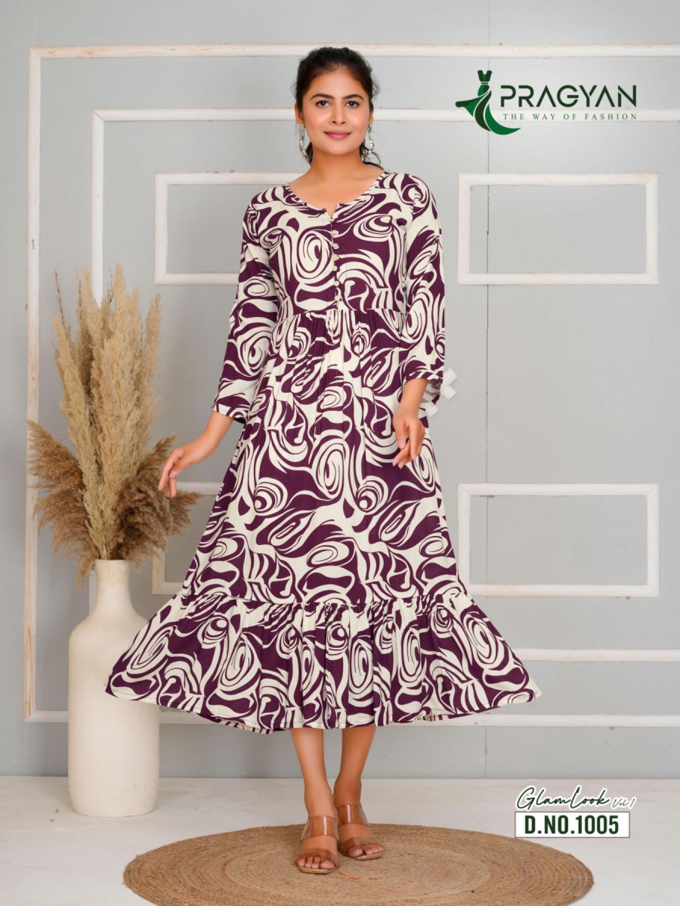 Pragyan Glamlook vol 1 catalog indian kurti gown