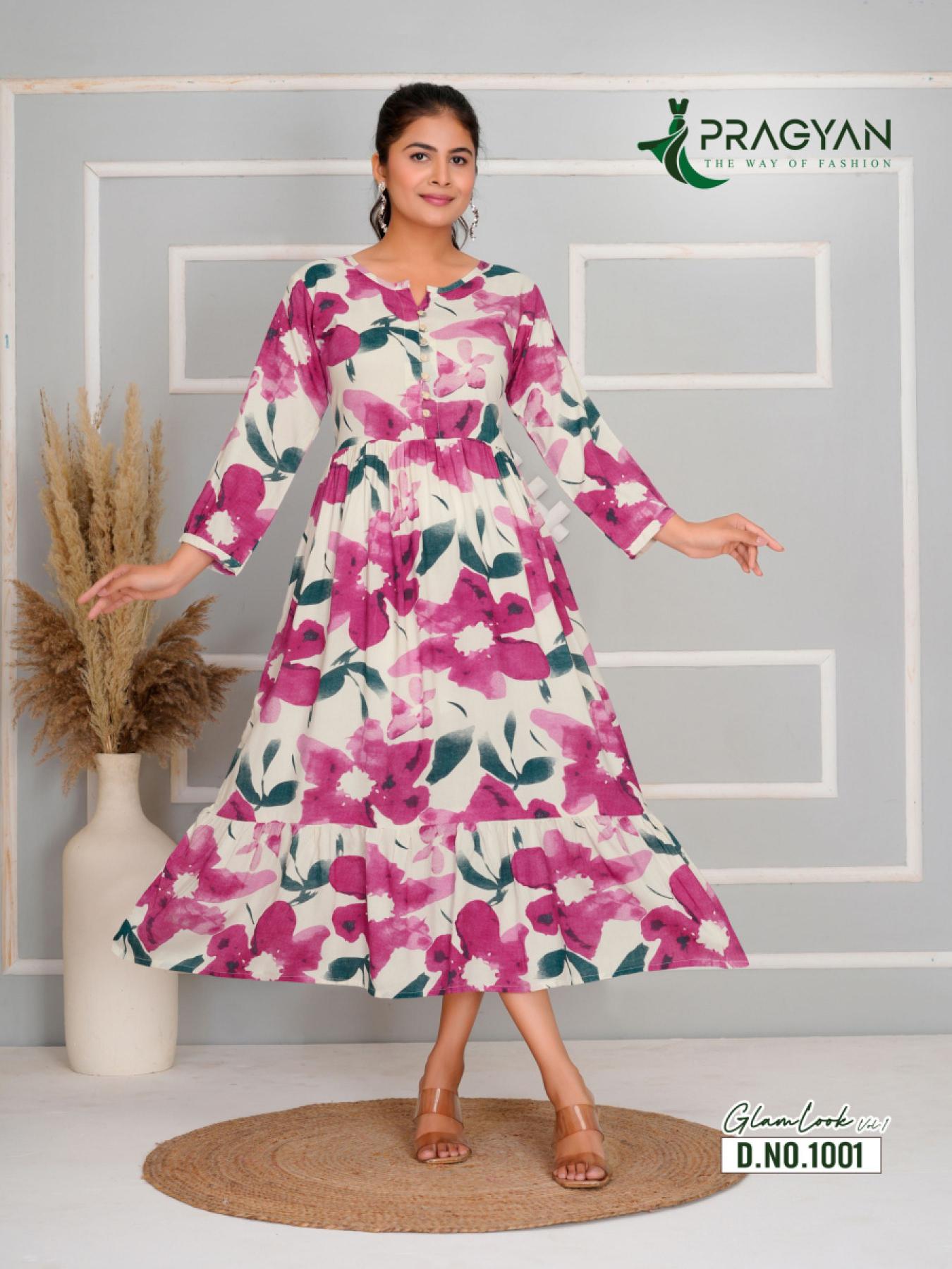 Pragyan Glamlook vol 1 catalog indian kurti gown