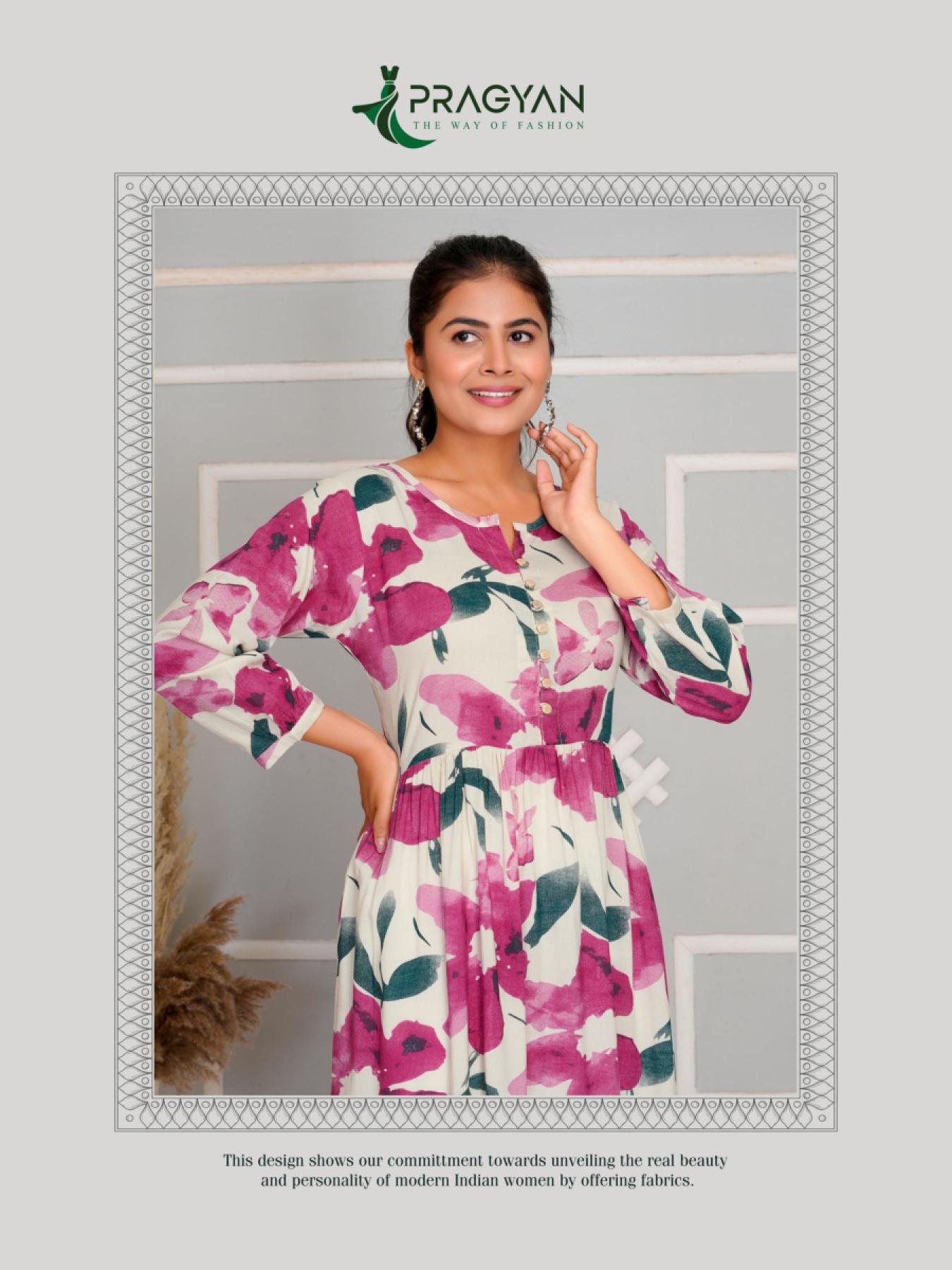 Pragyan Glamlook vol 1 catalog indian kurti gown