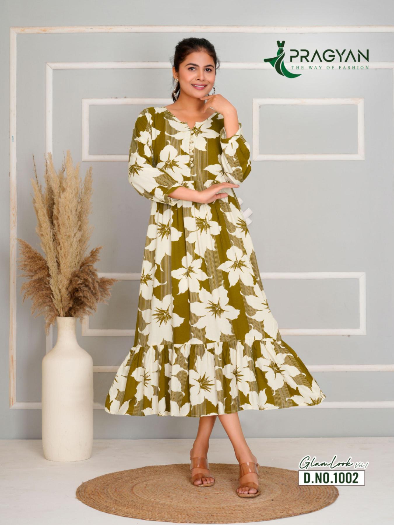 Pragyan Glamlook vol 1 catalog indian kurti gown