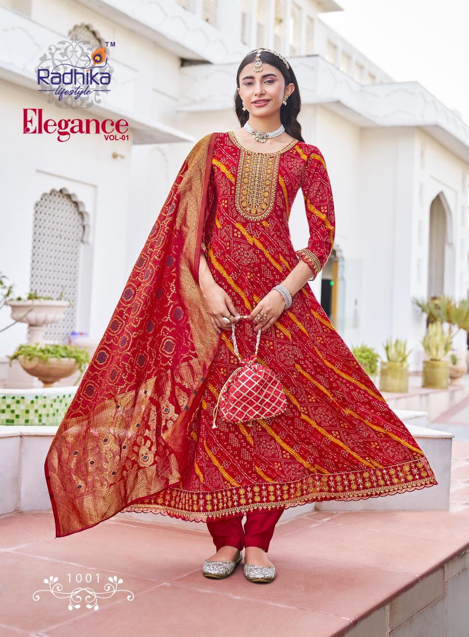 Radhika Lifestyle Elegance vol 1 catalog kurtis india surat gujarat