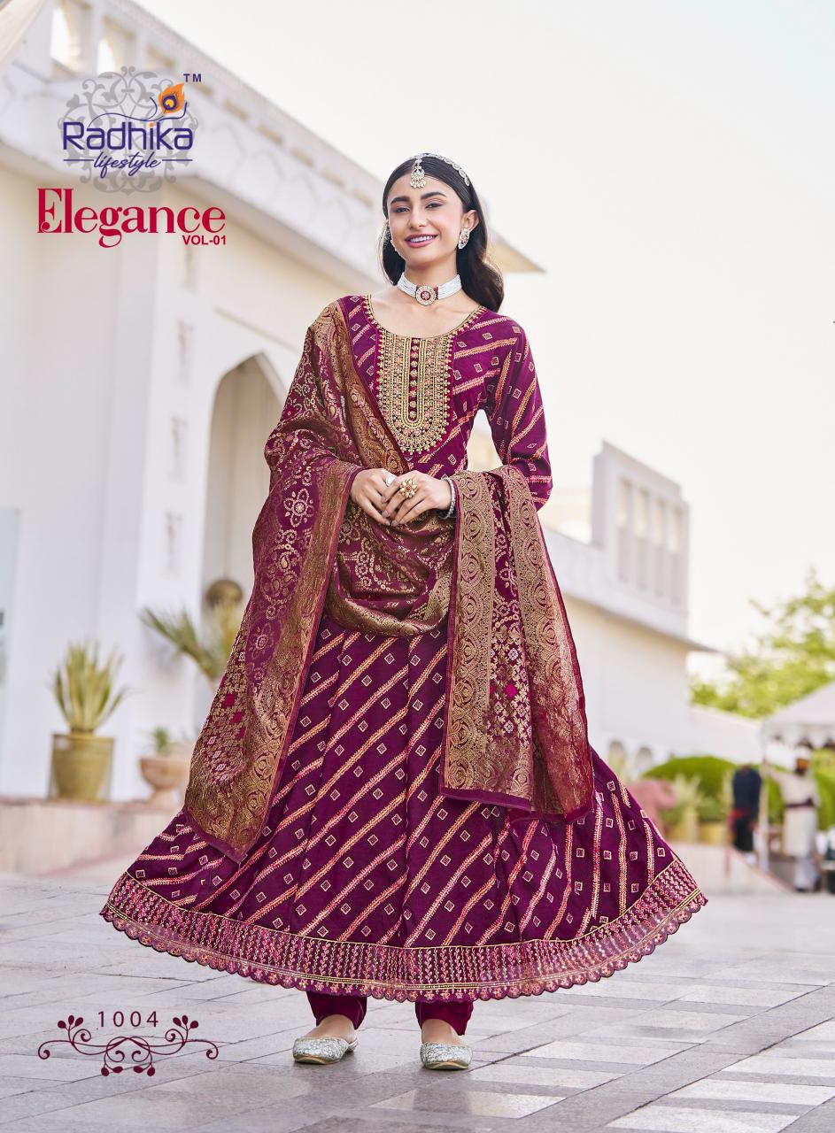 Radhika Lifestyle Elegance vol 1 catalog kurtis india surat gujarat