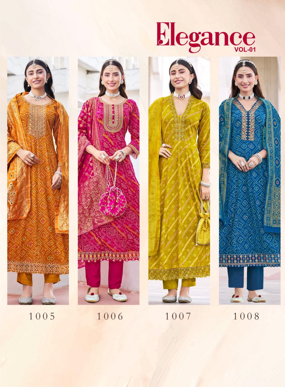 Radhika Lifestyle Elegance vol 1 catalog kurtis india surat gujarat