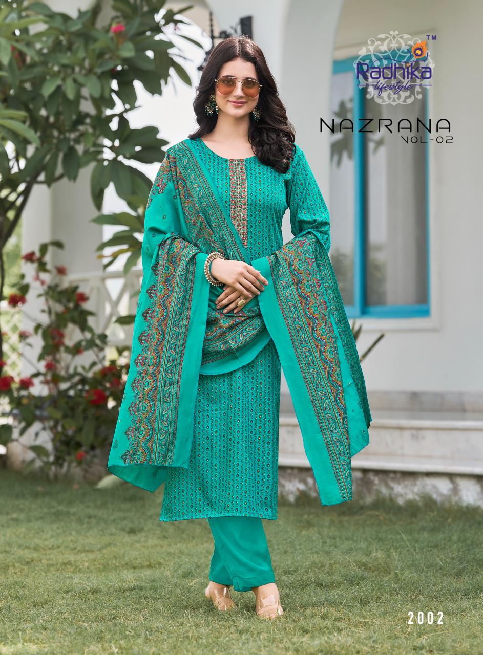 Radhika Lifestyle Nazrana vol 2 catalog best place to buy kurtis in india