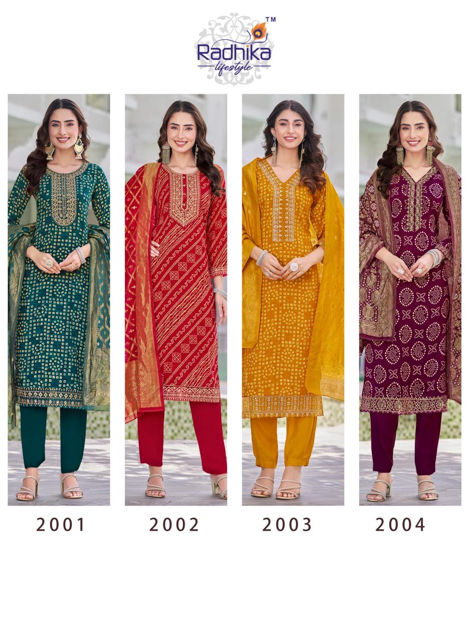 Radhika Lifestyle Sajni Vol 2 catalog indian wear designer kurtis