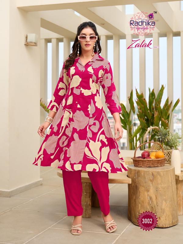 Radhika Lifestyle Zalak Vol 3 catalog wholesale co ord sets manufacturers in india