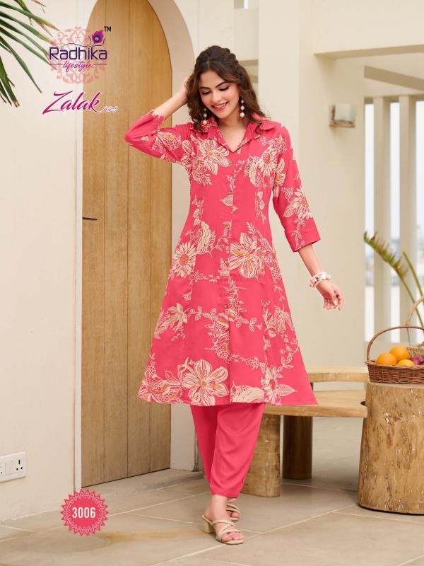 Radhika Lifestyle Zalak Vol 3 catalog wholesale co ord sets manufacturers in india