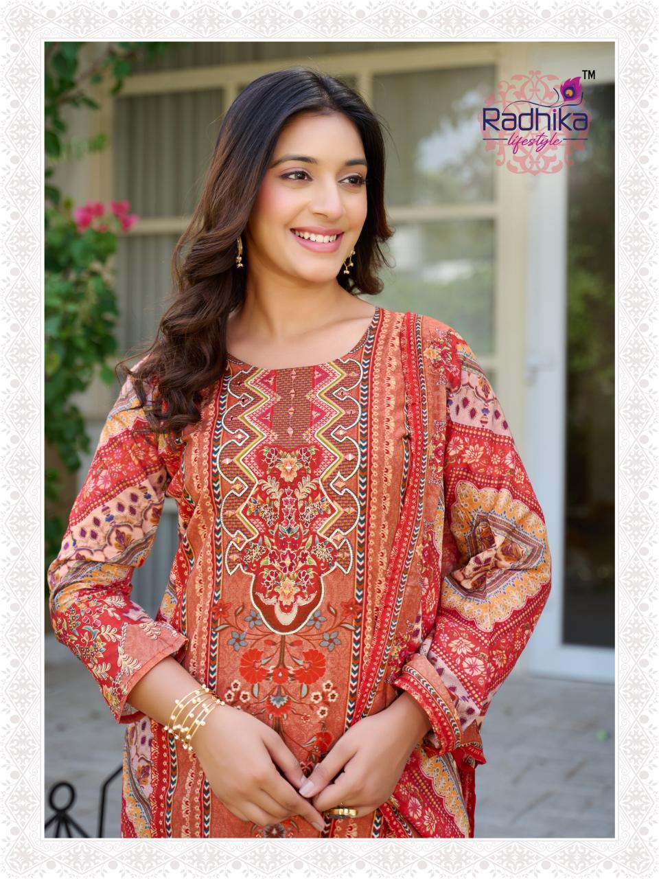 Radhika Lifestyle Zeenat vol 1 catalog top 5 kurti brands in india