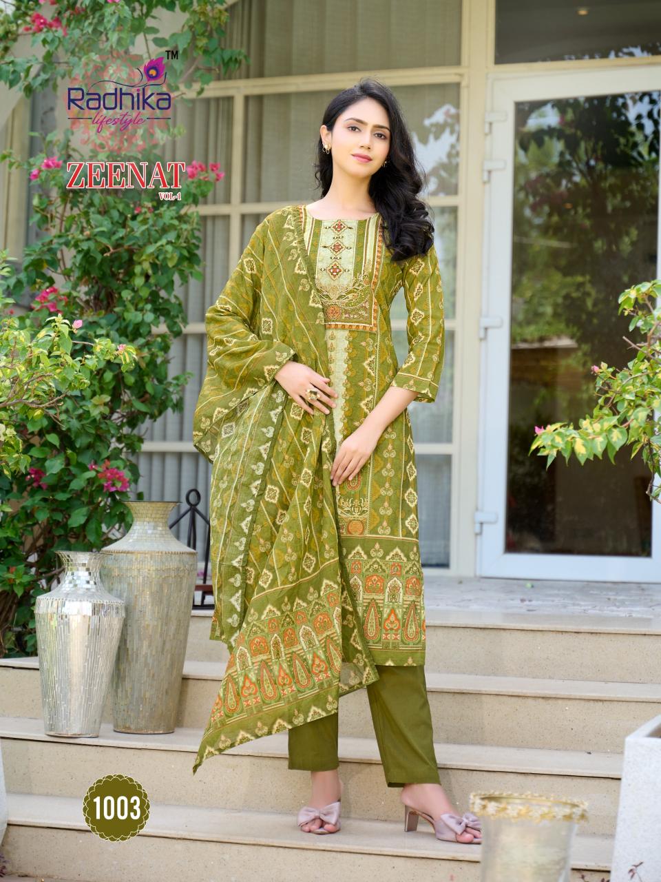 Radhika Lifestyle Zeenat vol 1 catalog top 5 kurti brands in india