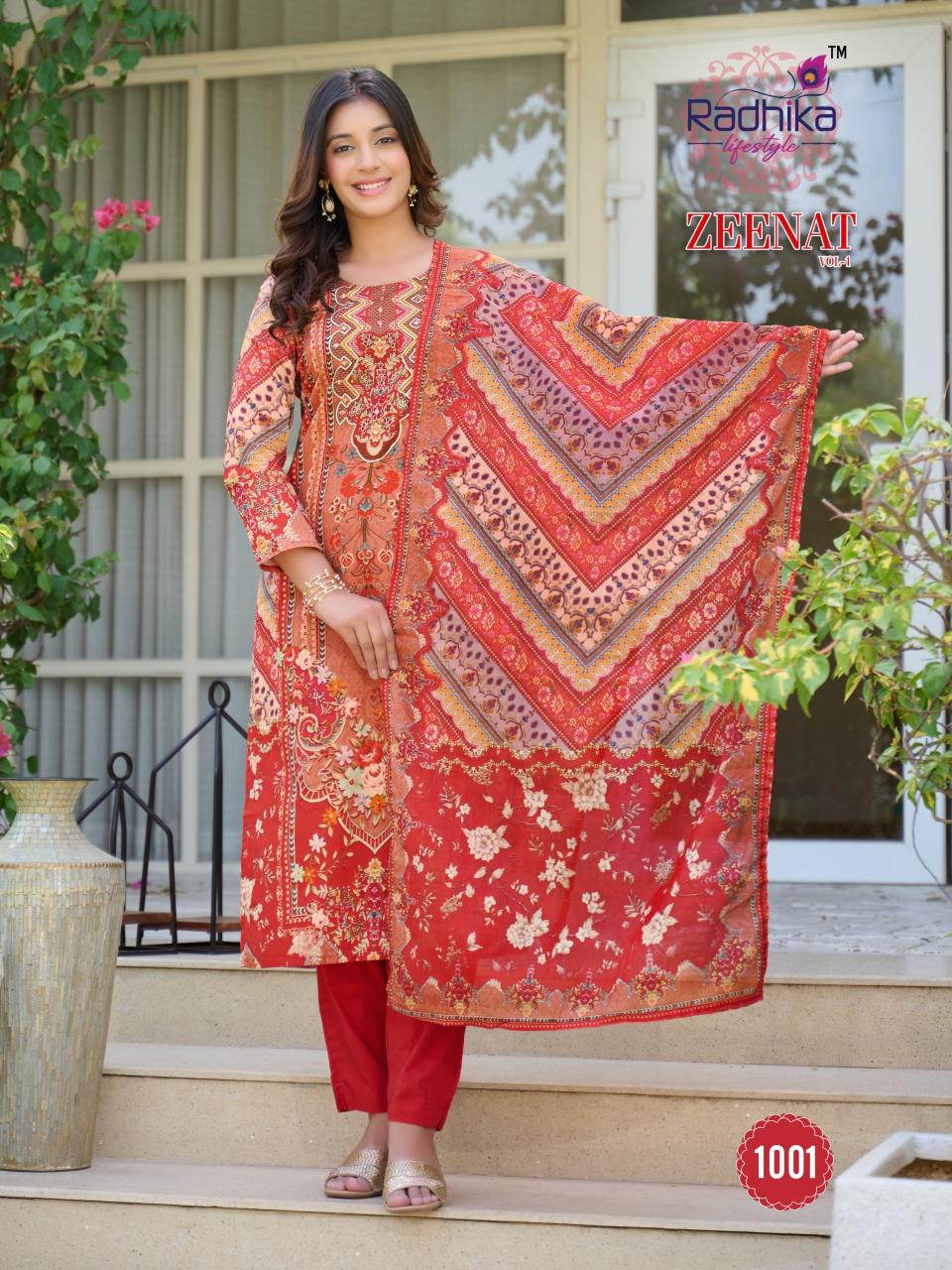 Radhika Lifestyle Zeenat vol 1 catalog top 5 kurti brands in india