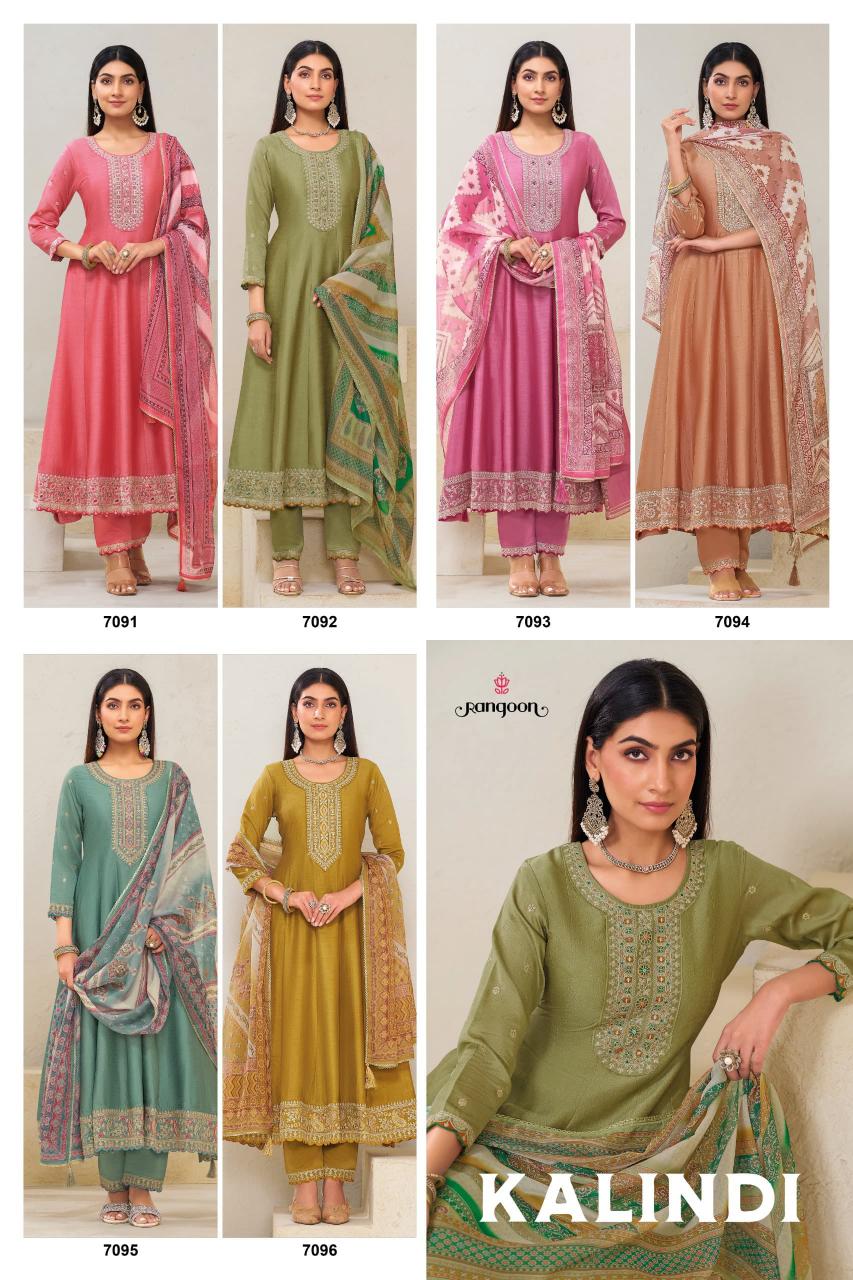 Rangoon Kalindi catalog kurtis brand name in india