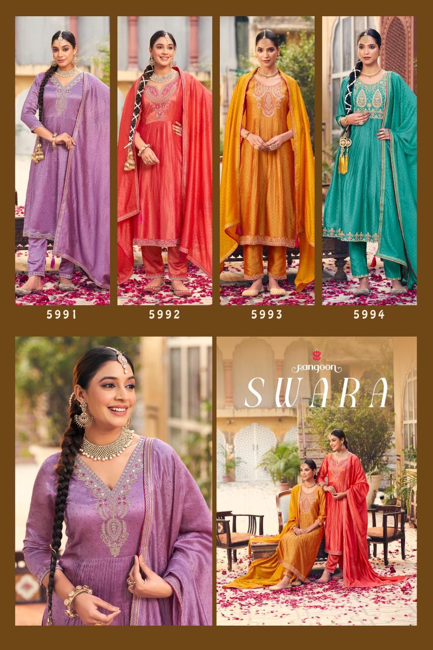 Rangoon Swara catalog long pakistani kurtis online india