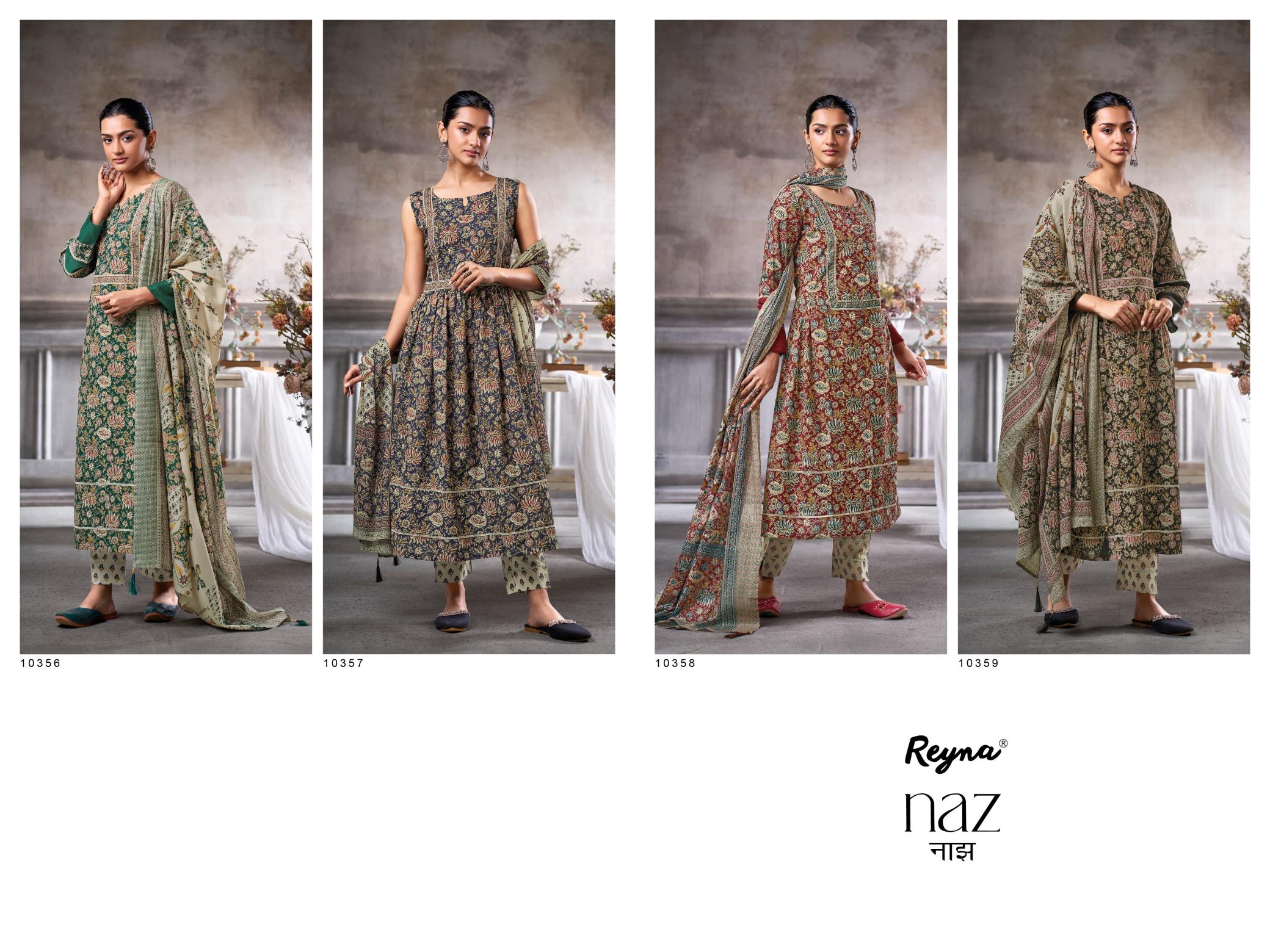 Reyna Naz catalog wholesale dealers of salwar kameez in mumbai