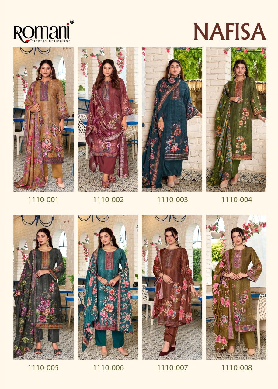 Romani Nafisa catalog wholesale dress material shops near chikadpally 