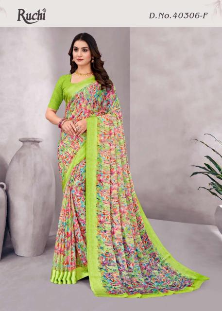 Ruchi Cherry vol 48 catalog surat saree market images 
