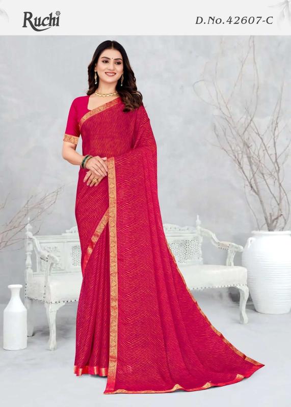 Ruchi Simayaa Lehriya vol 7 catalog surat ki saree wholesale