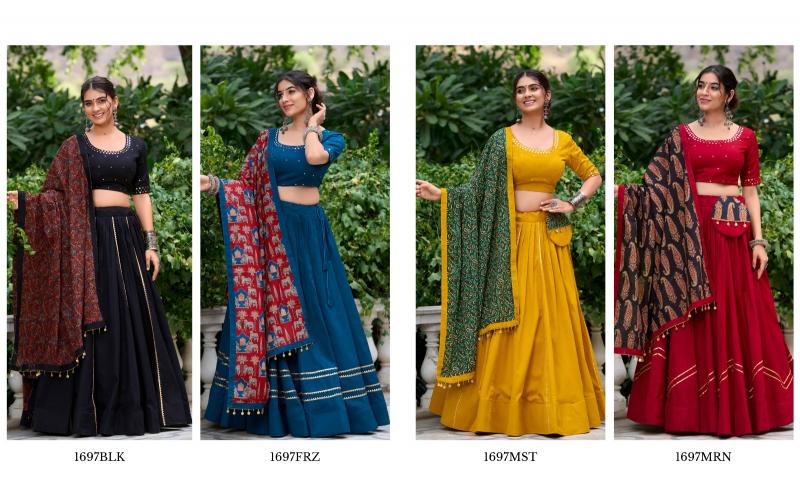 Sabella Chaithra catalog meena bazaar lehenga india
