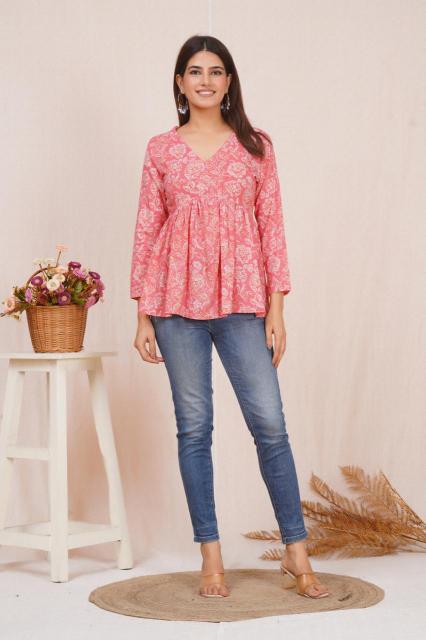 Sabella Jaipur vol 89 catalog jaipuri short kurtis wholesale