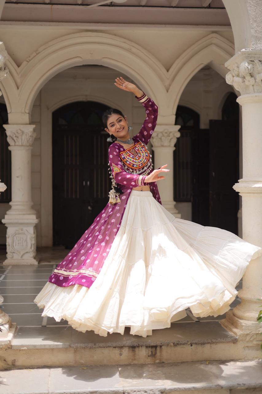 Sabella K 5043 catalog indo western style lehenga 