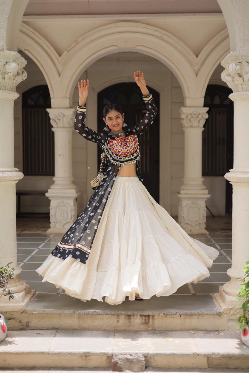 Sabella K 5043 catalog indo western style lehenga 