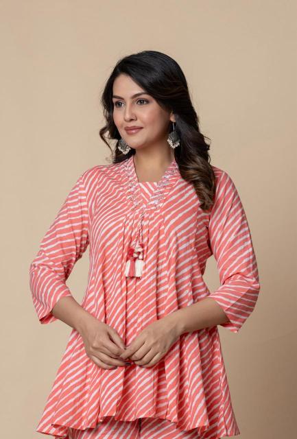 Sabella Tanyaa P 335 catalog co ord set for women wholesale