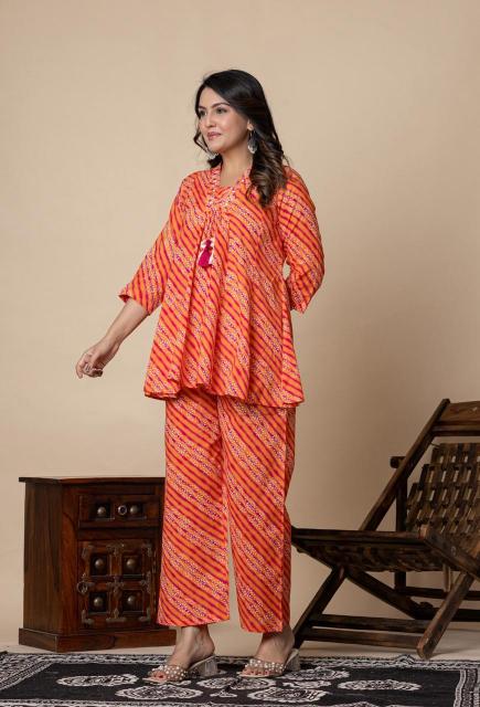 Sabella Tanyaa P 336 catalog co ord set for women wholesale