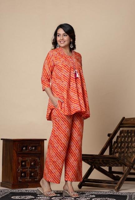 Sabella Tanyaa P 336 catalog co ord set for women wholesale