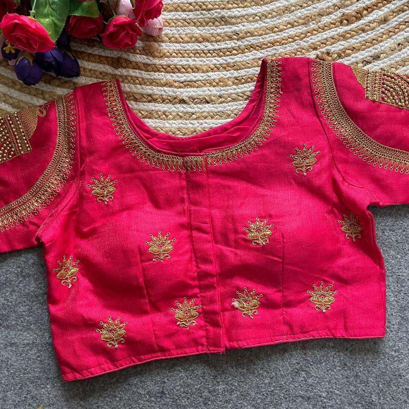 Sabella Tempal catalog aari work blouse