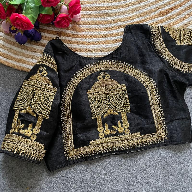 Sabella Tempal catalog aari work blouse