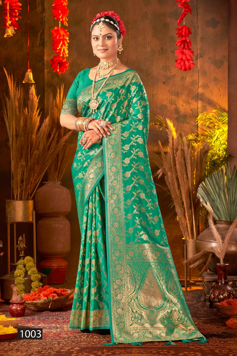 Saroj Gauri priya silk vol.1 50*600 silk saree in surat with price wholesale