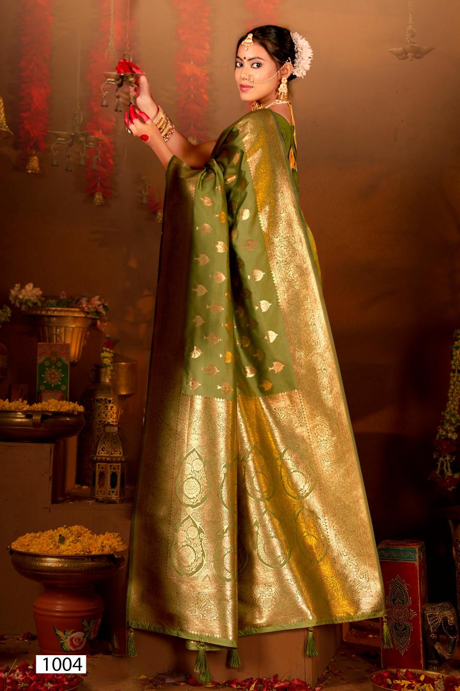 Saroj Rangoli silk vol.2 Satin silk saree in surat with price wholesale