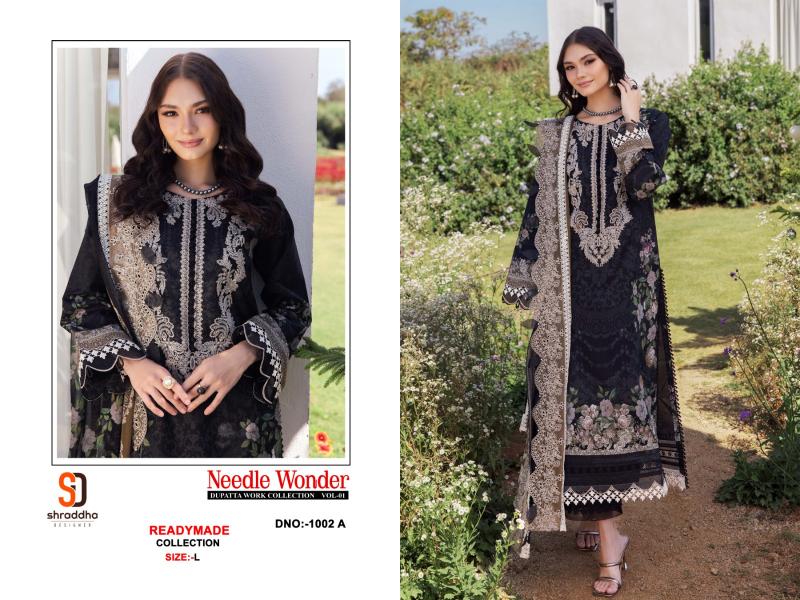 Sharaddha Needle Wonder Vol 2 catalog ready made pakistani suits