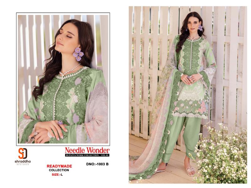 Sharaddha Needle Wonder Vol 2 catalog ready made pakistani suits