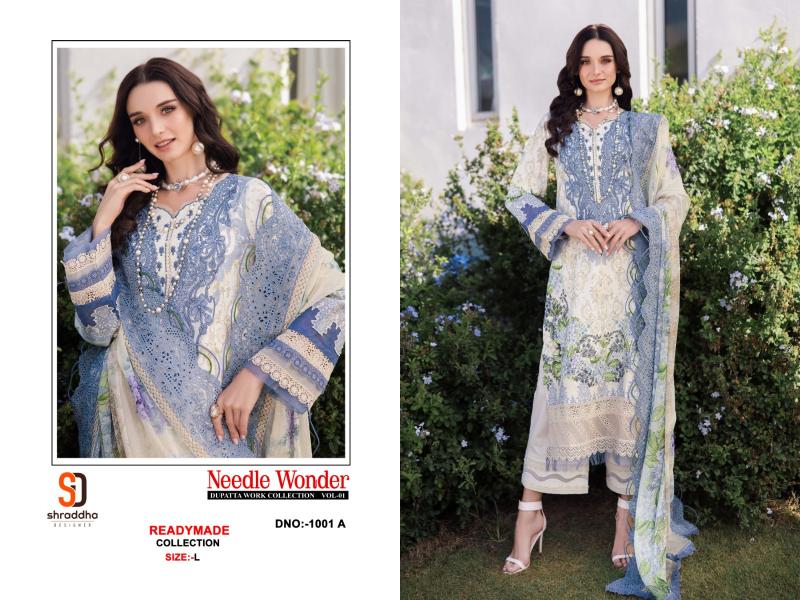 Sharaddha Needle Wonder Vol 2 catalog ready made pakistani suits
