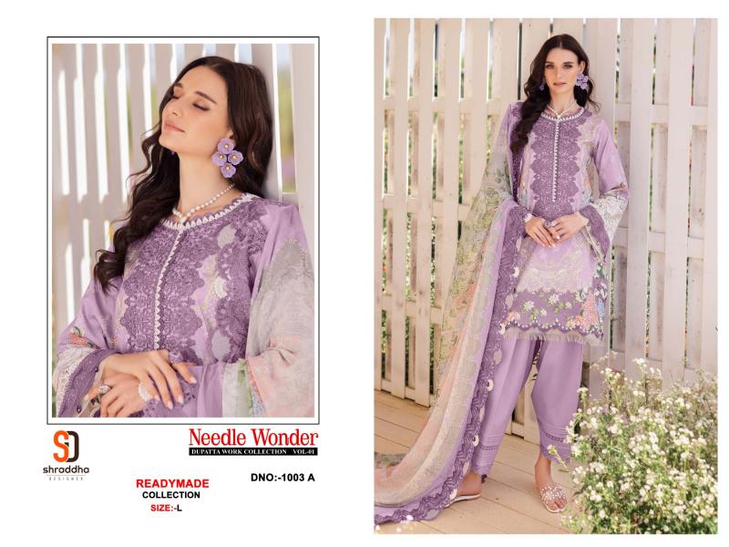Sharaddha Needle Wonder Vol 2 catalog ready made pakistani suits