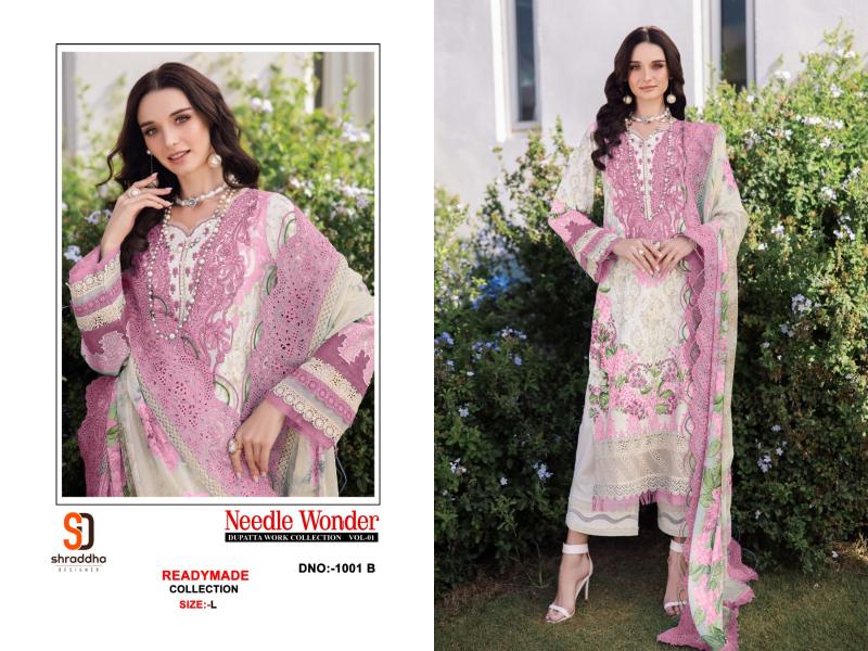 Sharaddha Needle Wonder Vol 2 catalog ready made pakistani suits