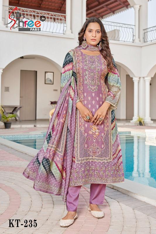 Shree Fabs Kt 235 catalog wholesale pakistani suits buy online