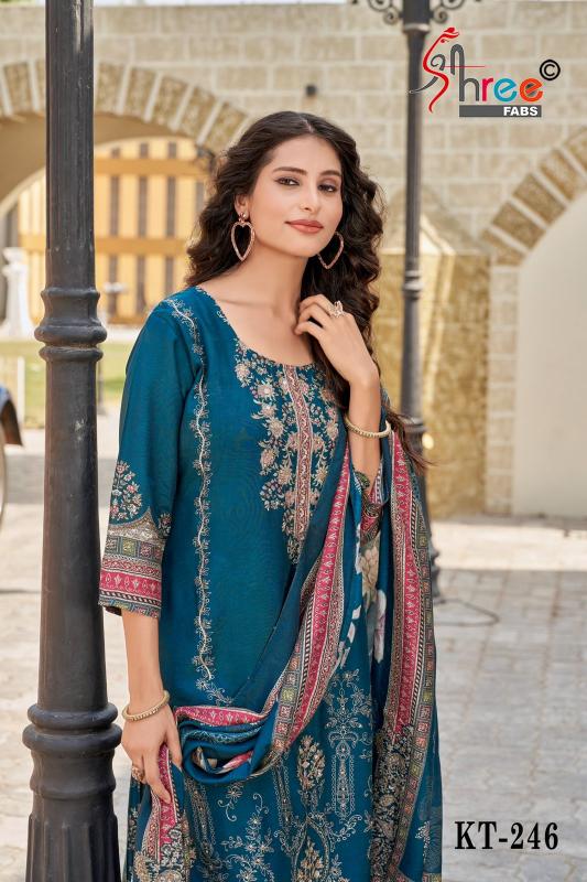 Shree Fabs KT 246 catalog pakistani wholesale suits india
