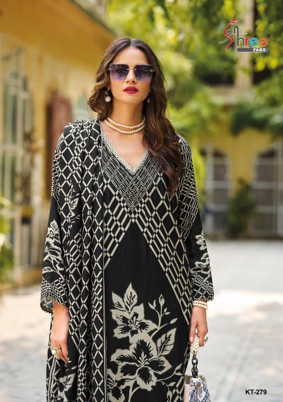 Shree Fabs KT 279 catalog pakistani suits wholesale dealers in delhi