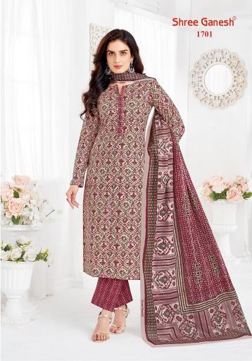 Shree Ganesh Vaani Vol-7 – Dress Material - Wholesale Catalog 