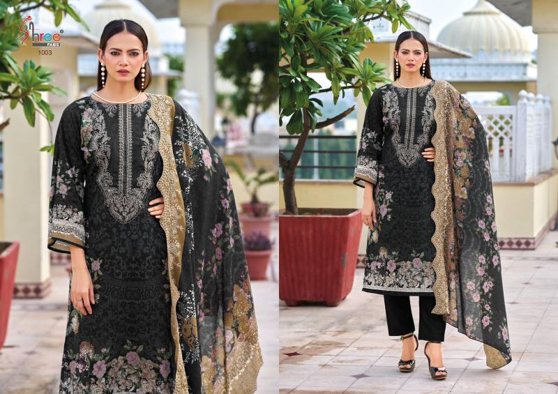 Shree Needle wonder premium lawn Catalog Cotton Duppatta wholesale pakistani suits delhi